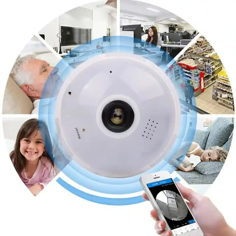 Câmera Lâmpada Smart