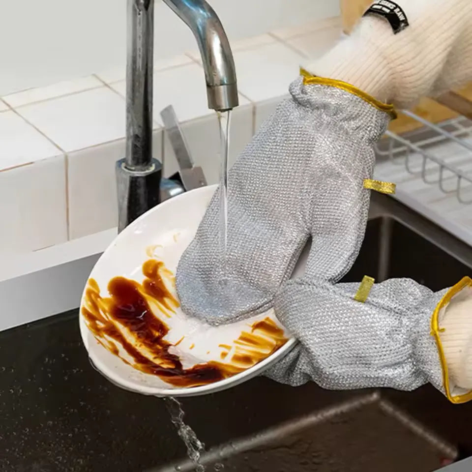 Luvas térmicas para lavar louça