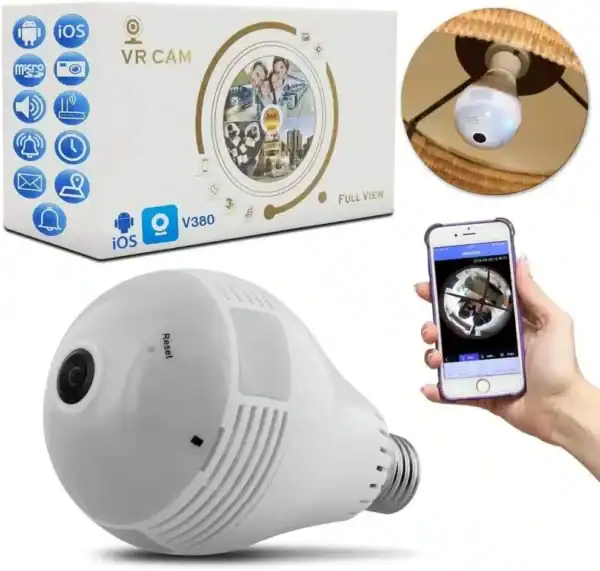 Câmera Lâmpada Smart