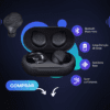 Earbuds True wireless Series: Fones de ouvido sem fio.