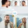 Espelho de 3 vias com Led