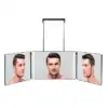 Espelho de 3 vias com Led